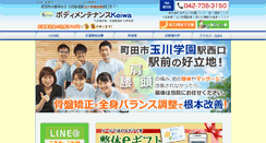 Desktop Screenshot of bm-keiwa.com